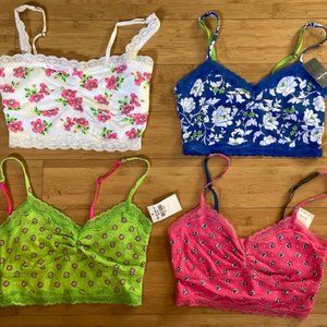 Abercrombie Floral Bralettes